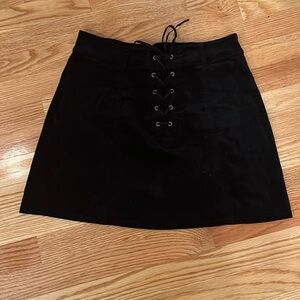 Forever 21 velvet size medium skirt